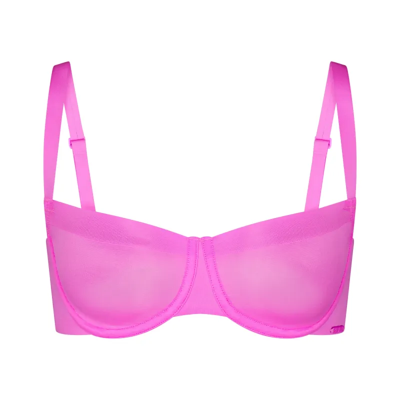 NO SHOW UNLINED BALCONETTE BRA | PINK sold by SKIMS