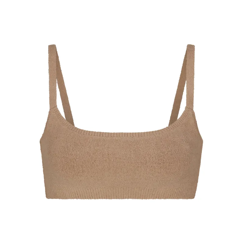 LIGHT COZY SCOOP BRALETTE | DESERT sold by SKIMS