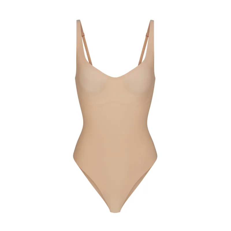 SKIMS FOUNDATIONS BRIEF BODYSUIT | CLAY sold by SKIMS