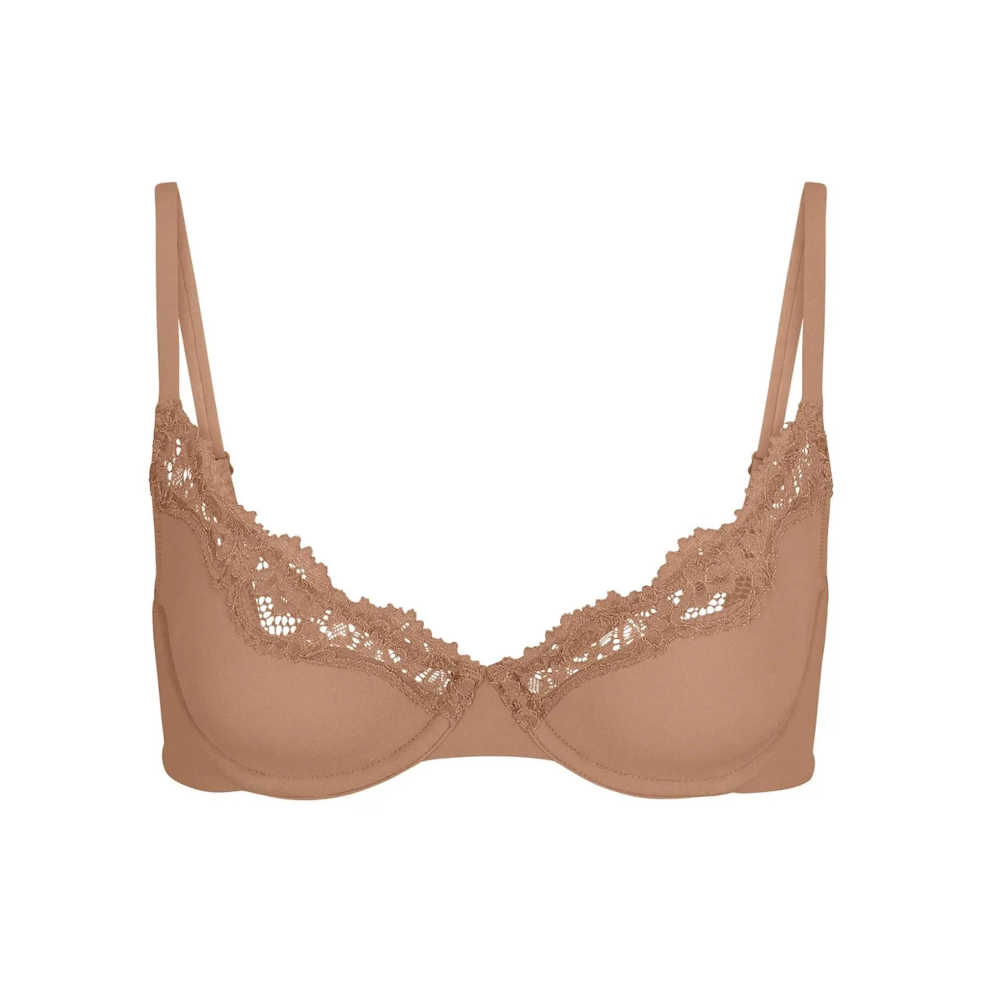 FITS EVERYBODY LACE UNLINED SCOOP BRA | SIENNA sold by SKIMS