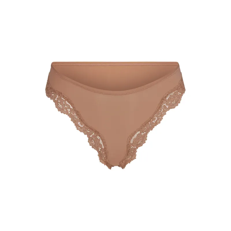 FITS EVERYBODY LACE TANGA | SIENNA sold by SKIMS