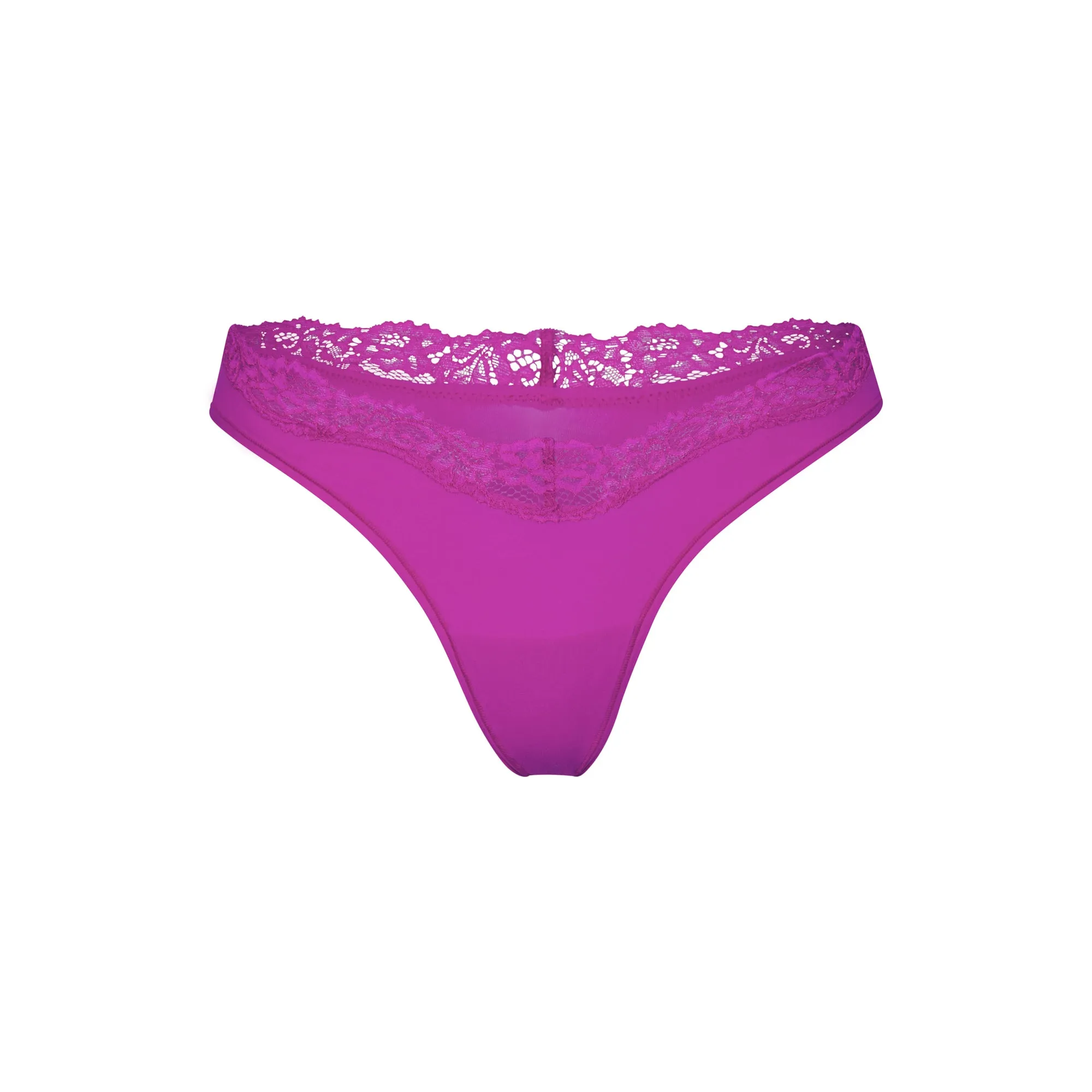 FITS EVERYBODY LACE DIPPED THONG | LOLLIPOP sold by SKIMS
