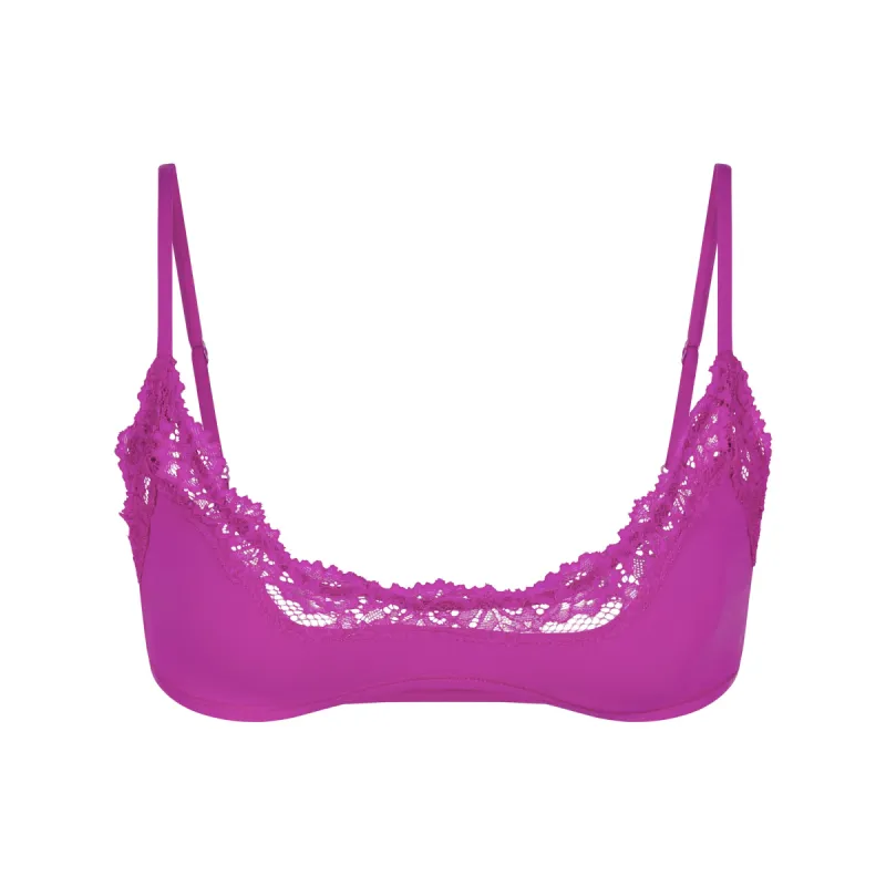 FITS EVERYBODY LACE SCOOP BRALETTE | LOLLIPOP sold by SKIMS