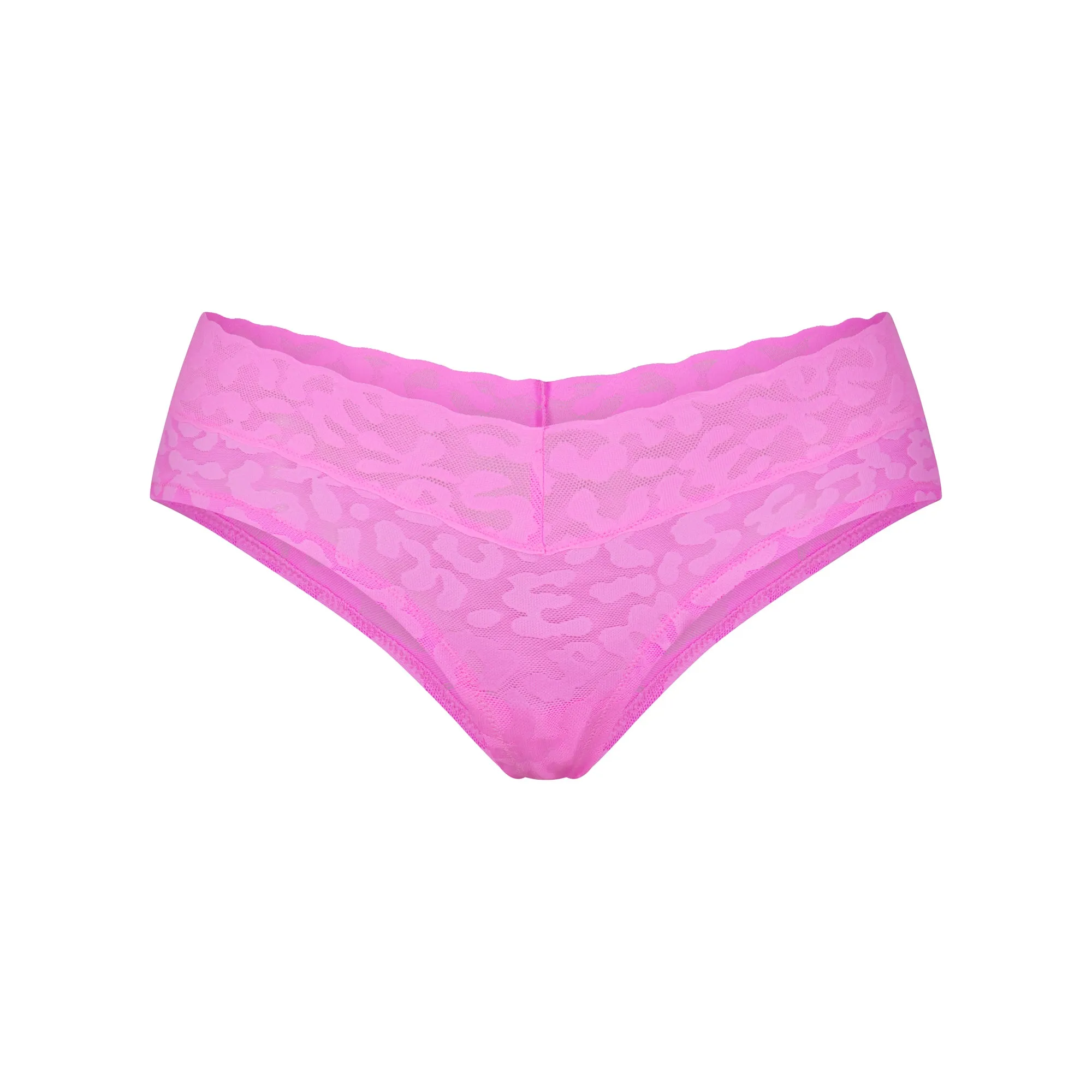 LOGO MESH LACE CHEEKY HIPSTER | LOTUS sold by SKIMS
