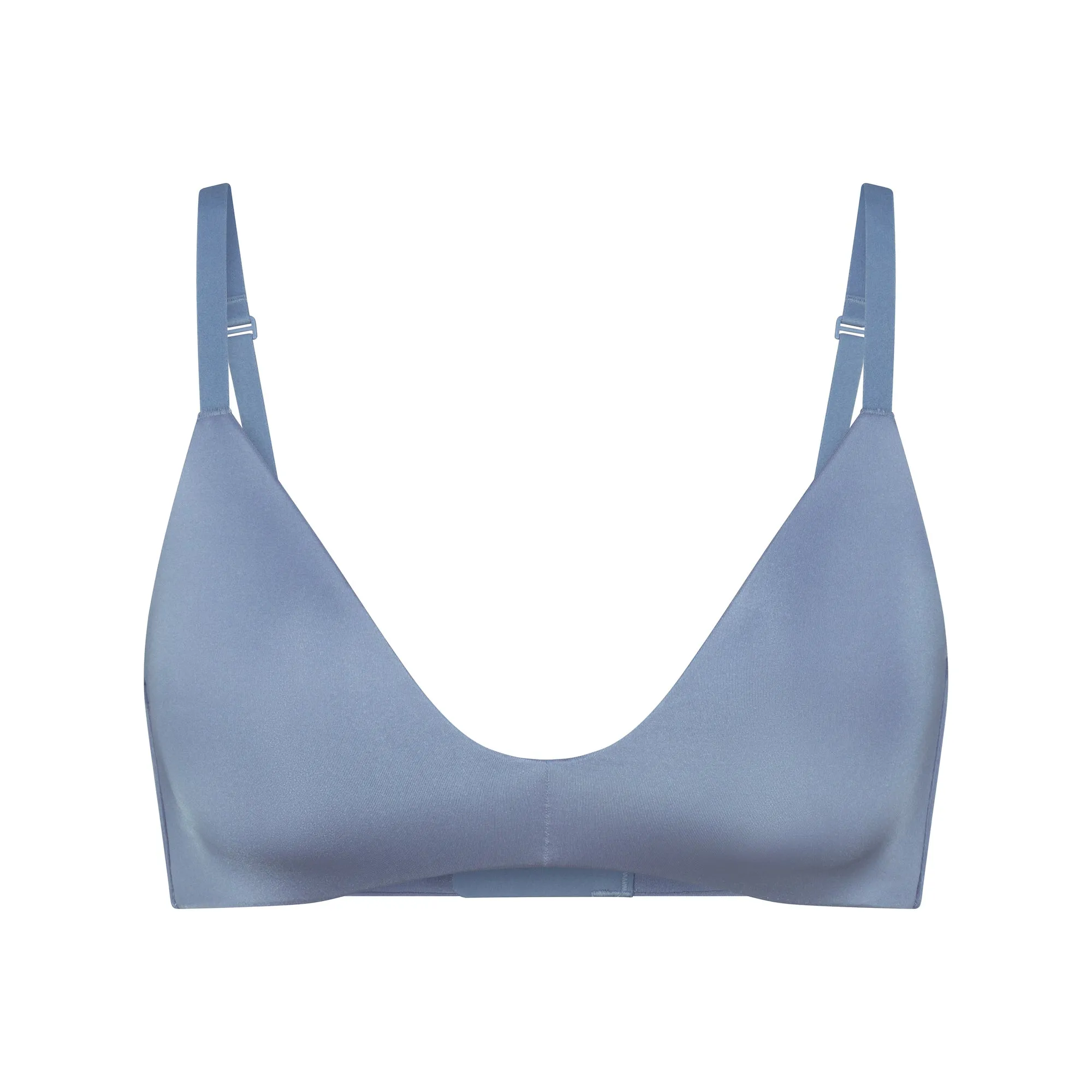 WIRELESS FORM T-SHIRT DEMI BRA | SLATE sold by SKIMS
