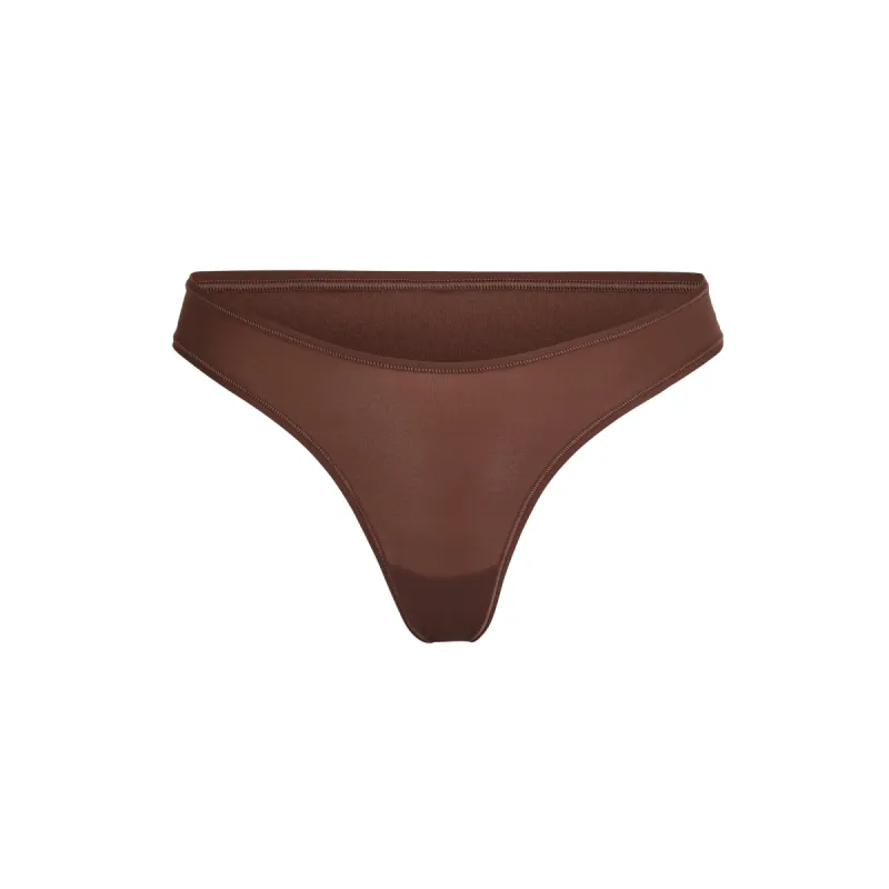 FITS EVERYBODY DIPPED FRONT THONG | COCOA sold by SKIMS