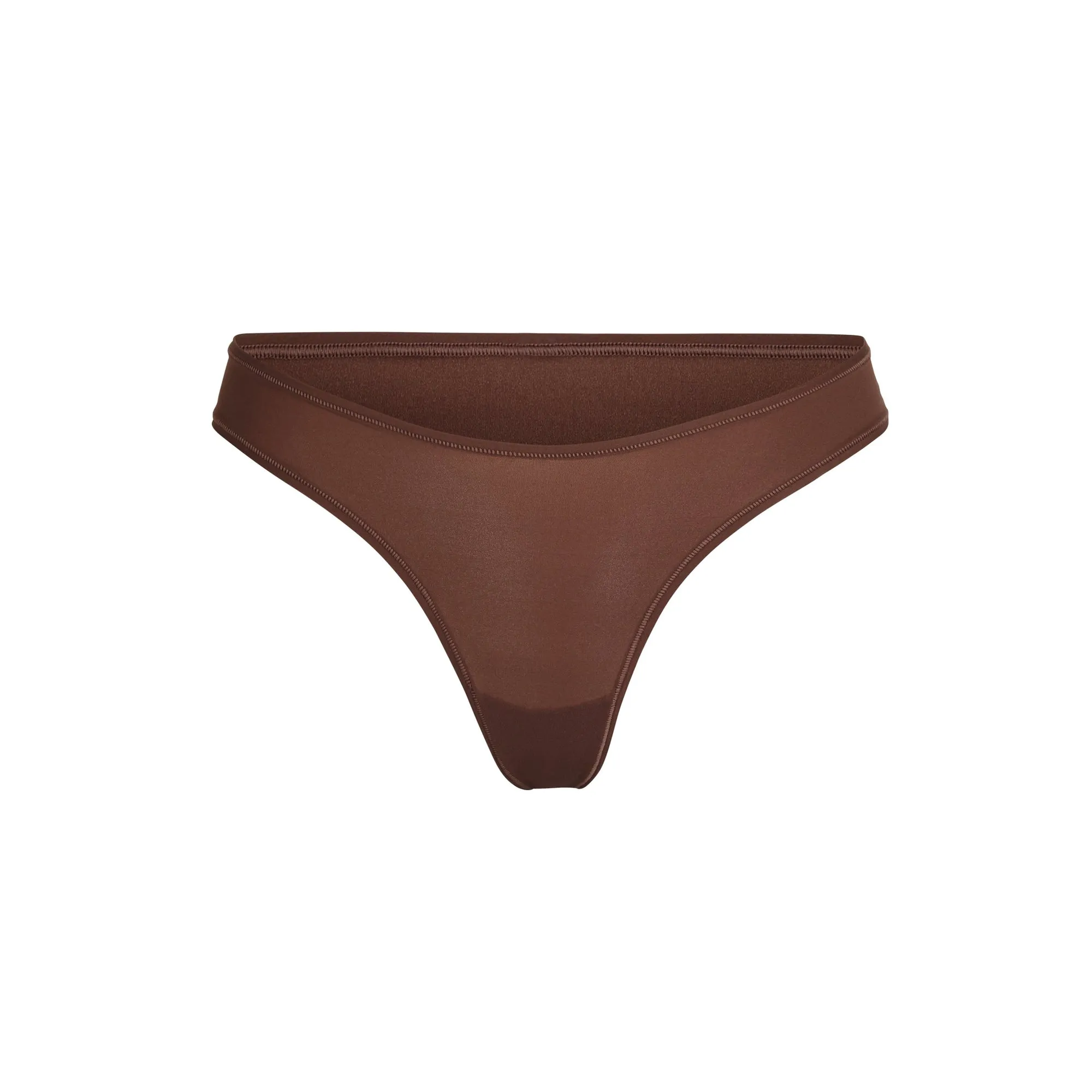 FITS EVERYBODY DIPPED FRONT THONG | COCOA sold by SKIMS