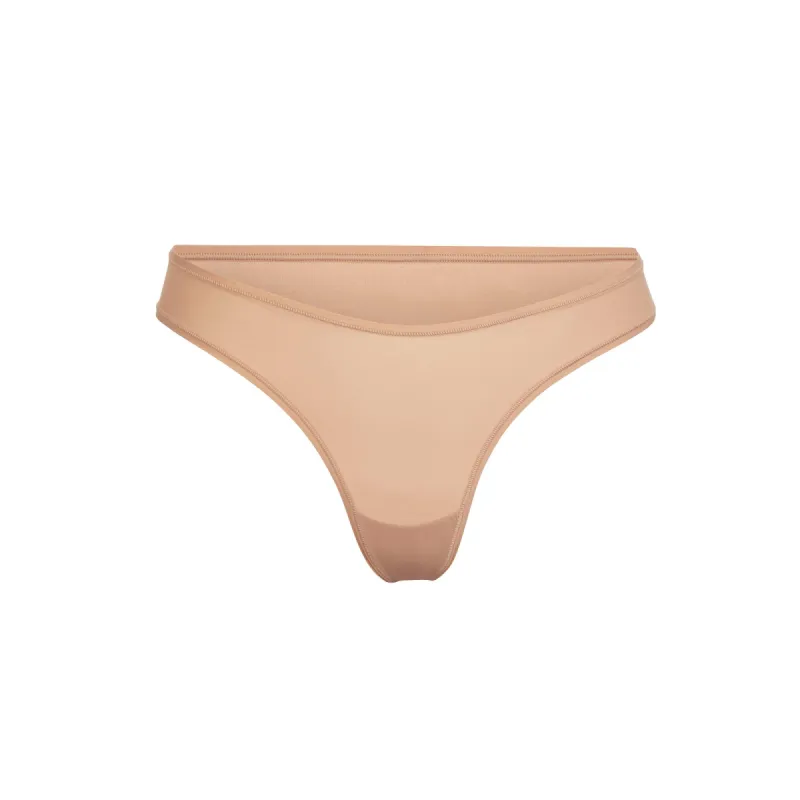 FITS EVERYBODY DIPPED FRONT THONG | OCHRE sold by SKIMS