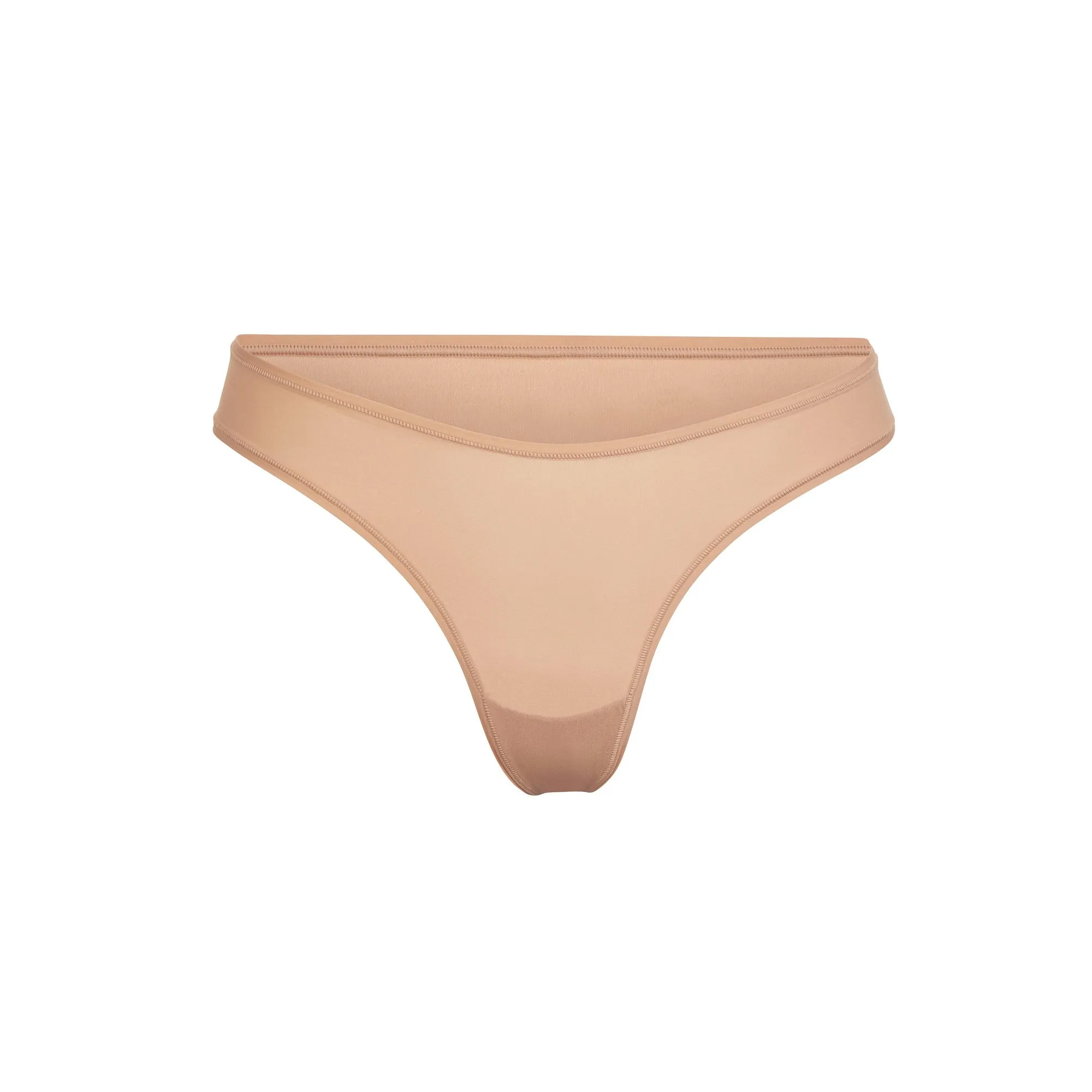 FITS EVERYBODY DIPPED FRONT THONG | OCHRE sold by SKIMS