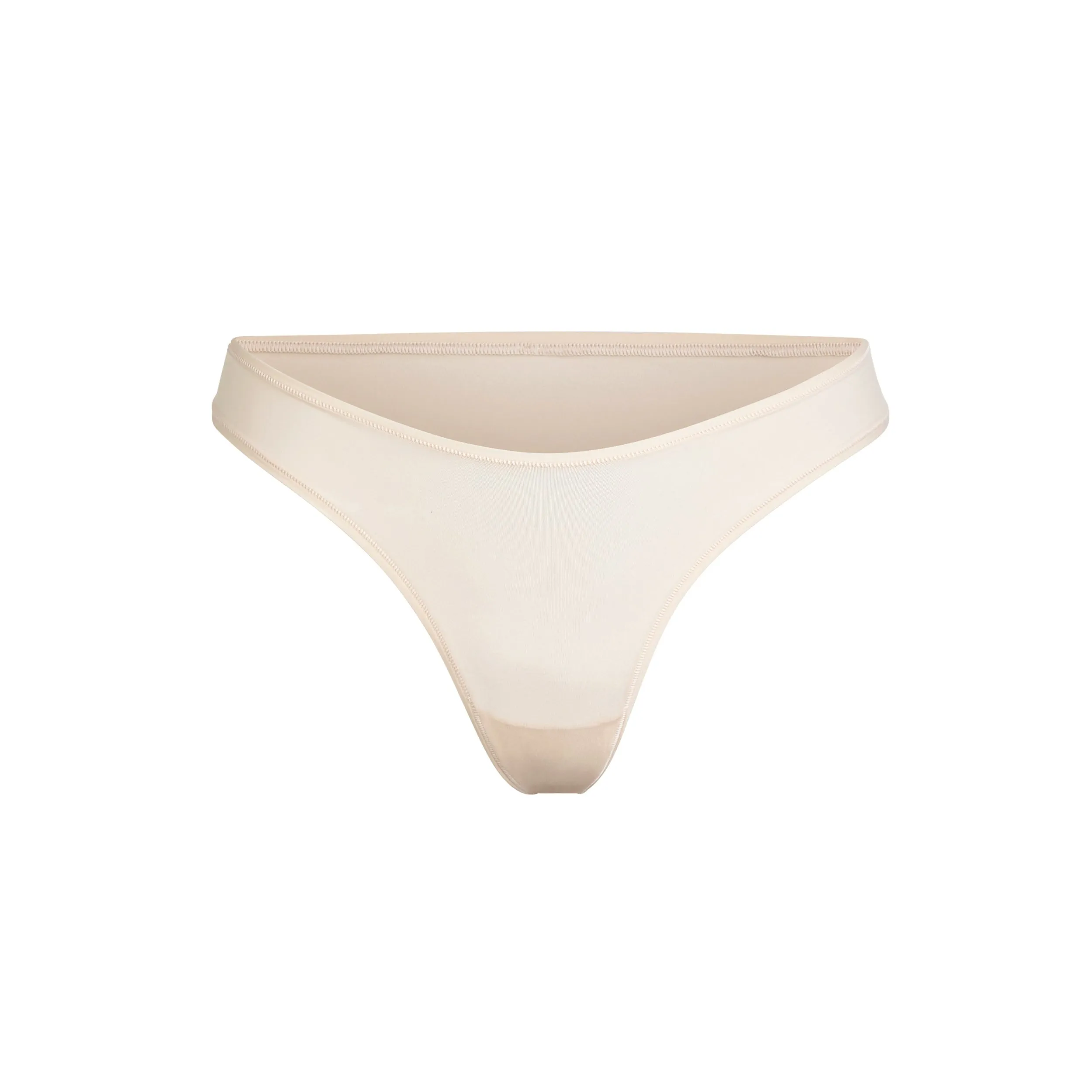 FITS EVERYBODY DIPPED FRONT THONG | SAND sold by SKIMS
