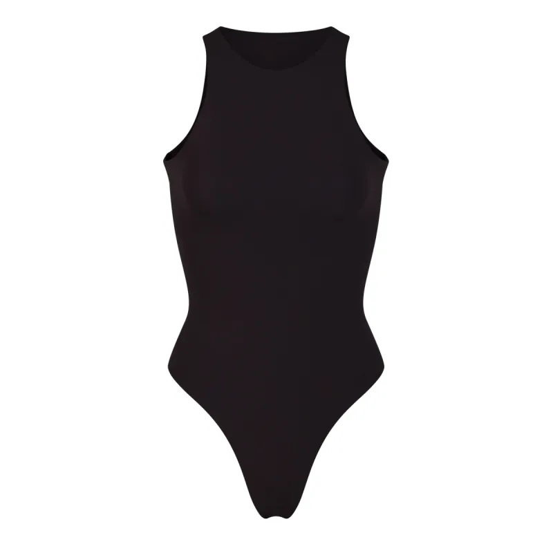FITS EVERYBODY HIGH NECK BODYSUIT | ONYX sold by SKIMS