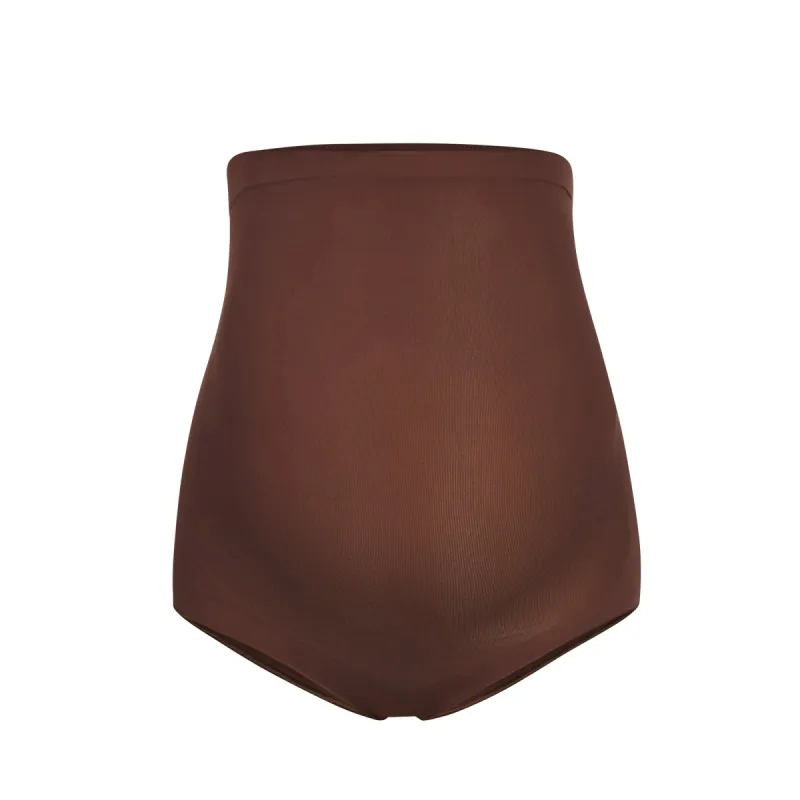MATERNITY SCULPTING HIGH-WAISTED BRIEF | COCOA sold by SKIMS