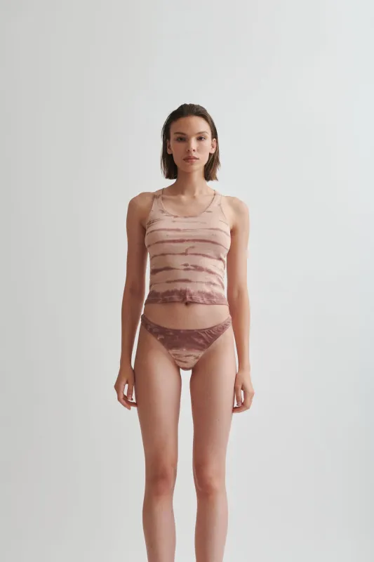 Racerback Tank and Thong Tie-Dye set made by Skin