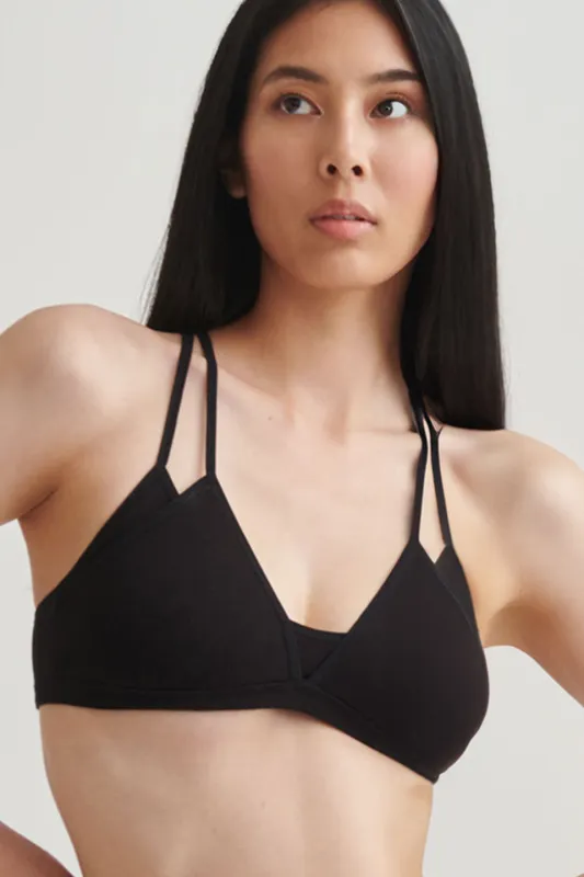 Elle Strappy Bralette sold by Skin