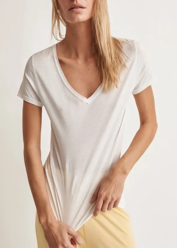 V-Neck Easy Tee sold by Skin