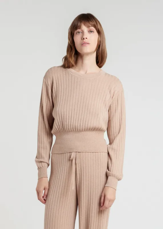 Breathe Cotton Cashmere Pullover Sweater sold by Skin