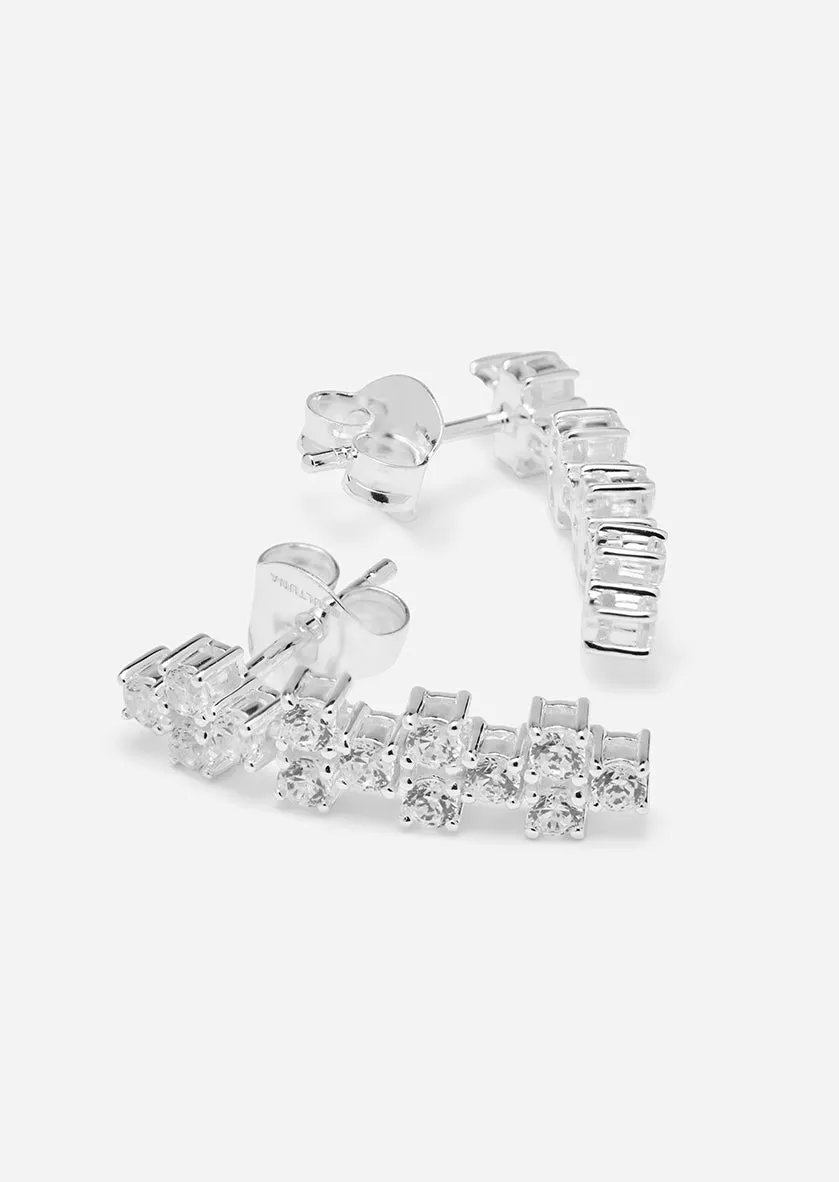 Lumière Cadence Earrings - Sterling silver sold by Skultuna product image thumbnail 3