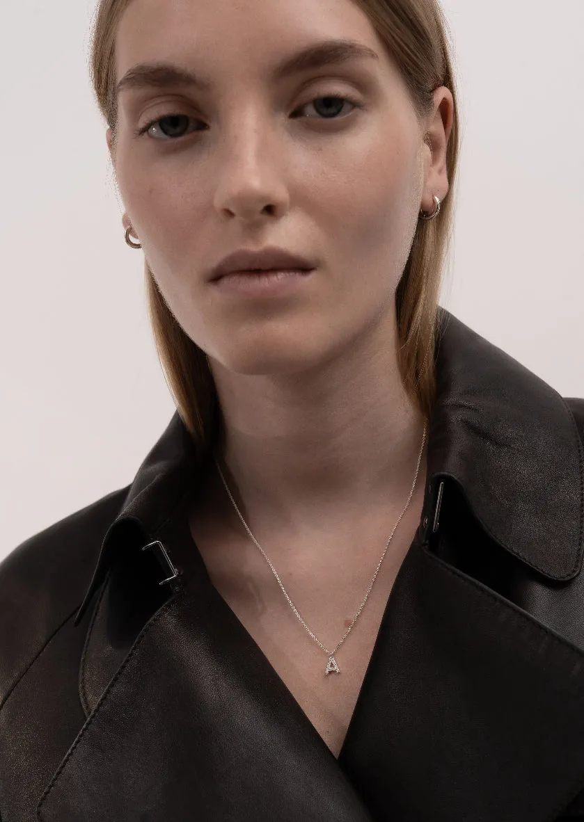 Pavé Letter - Sterling Silver - C sold by Skultuna product image thumbnail 4