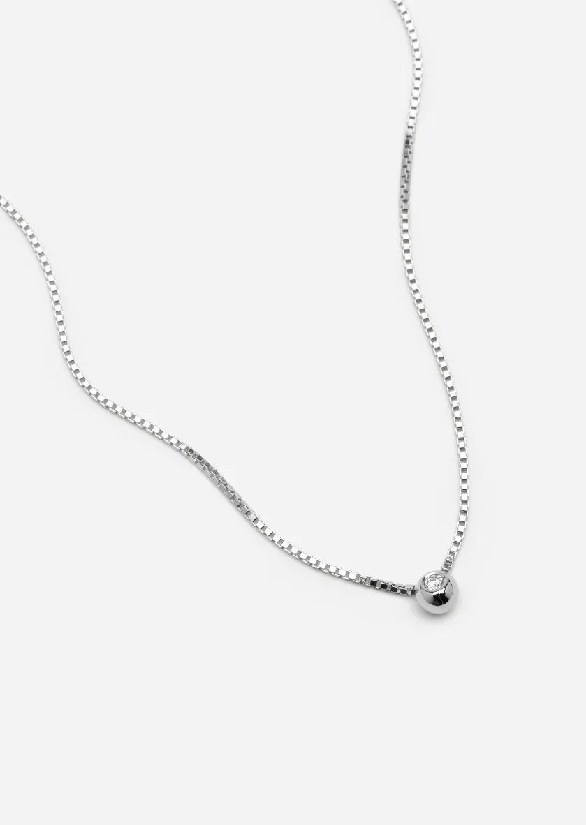 Météorite Diamond Necklace – Sterling Silver sold by Skultuna product image thumbnail 2