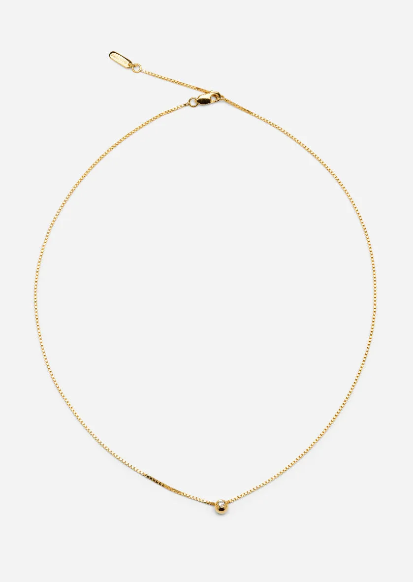 Météorite Diamond Necklace – Gold Vermeil sold by Skultuna product image thumbnail 3
