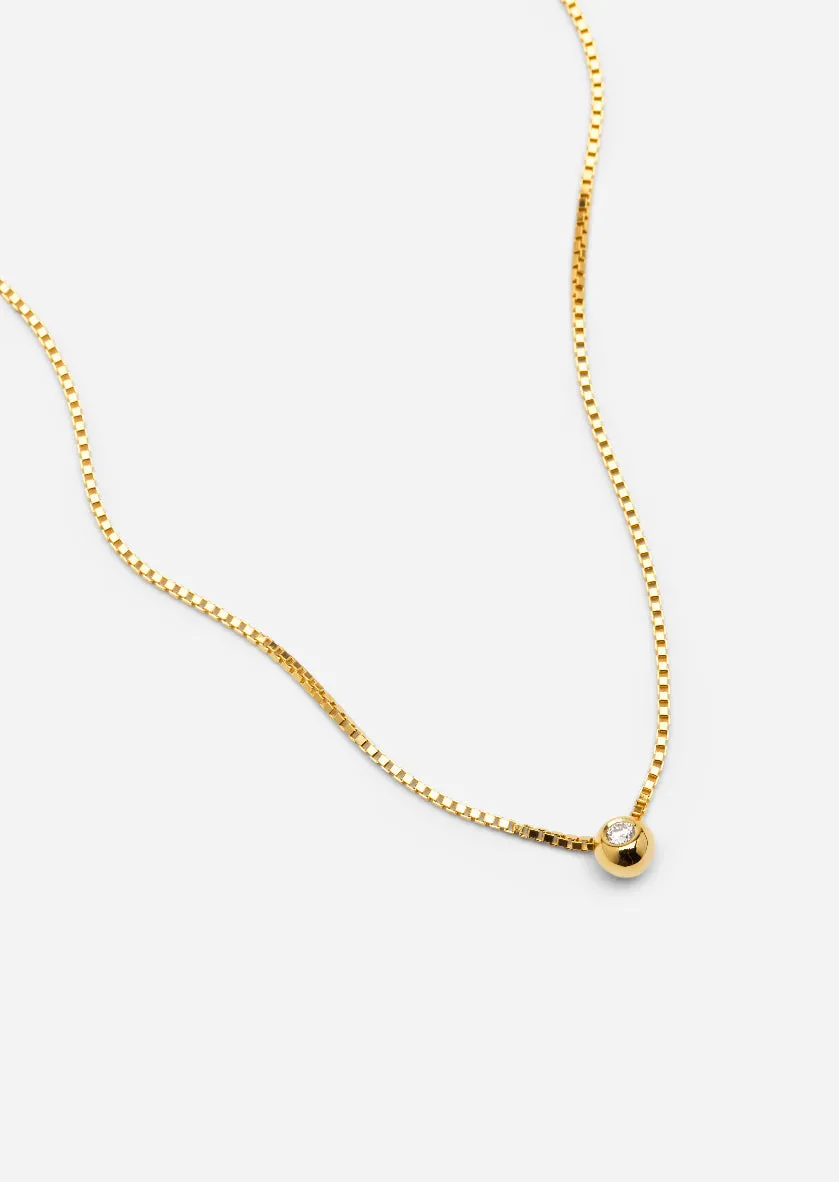 Météorite Diamond Necklace – Gold Vermeil sold by Skultuna product image thumbnail 4