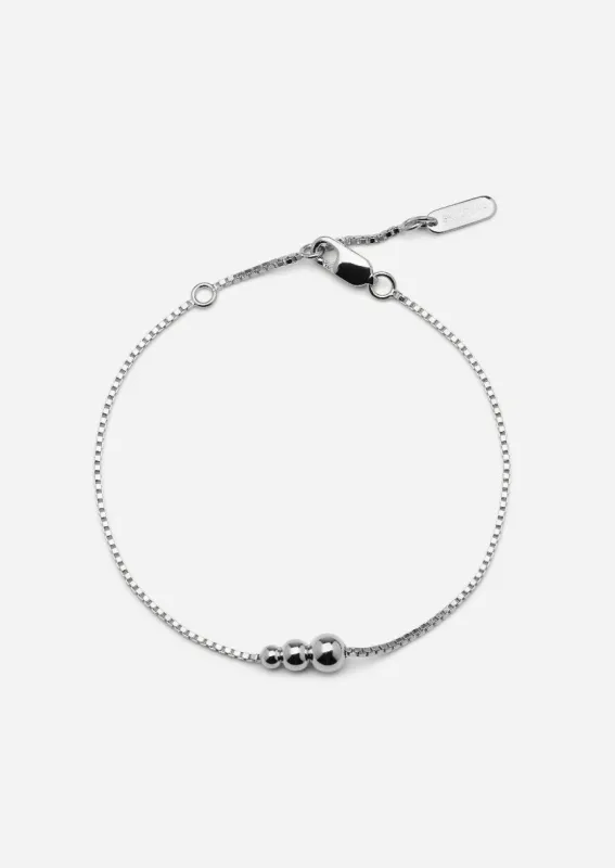 Météorite Bracelet - Sterling Silver made by Skultuna