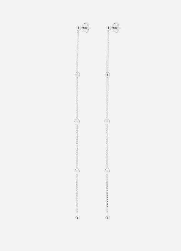 Météorite Petit Earrings - Sterling Silver made by Skultuna