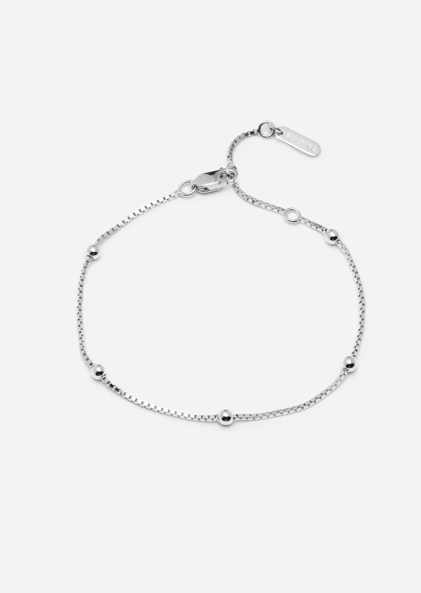 Météorite Petit Bracelet - Sterling Silver sold by Skultuna