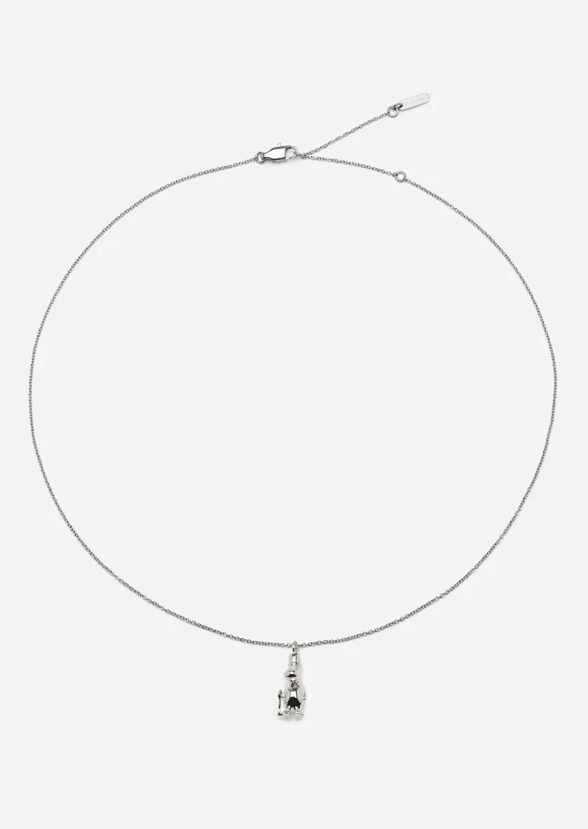 Moomin x Skultuna - Silver Plated - Muminpappa Necklace sold by Skultuna product image thumbnail 3