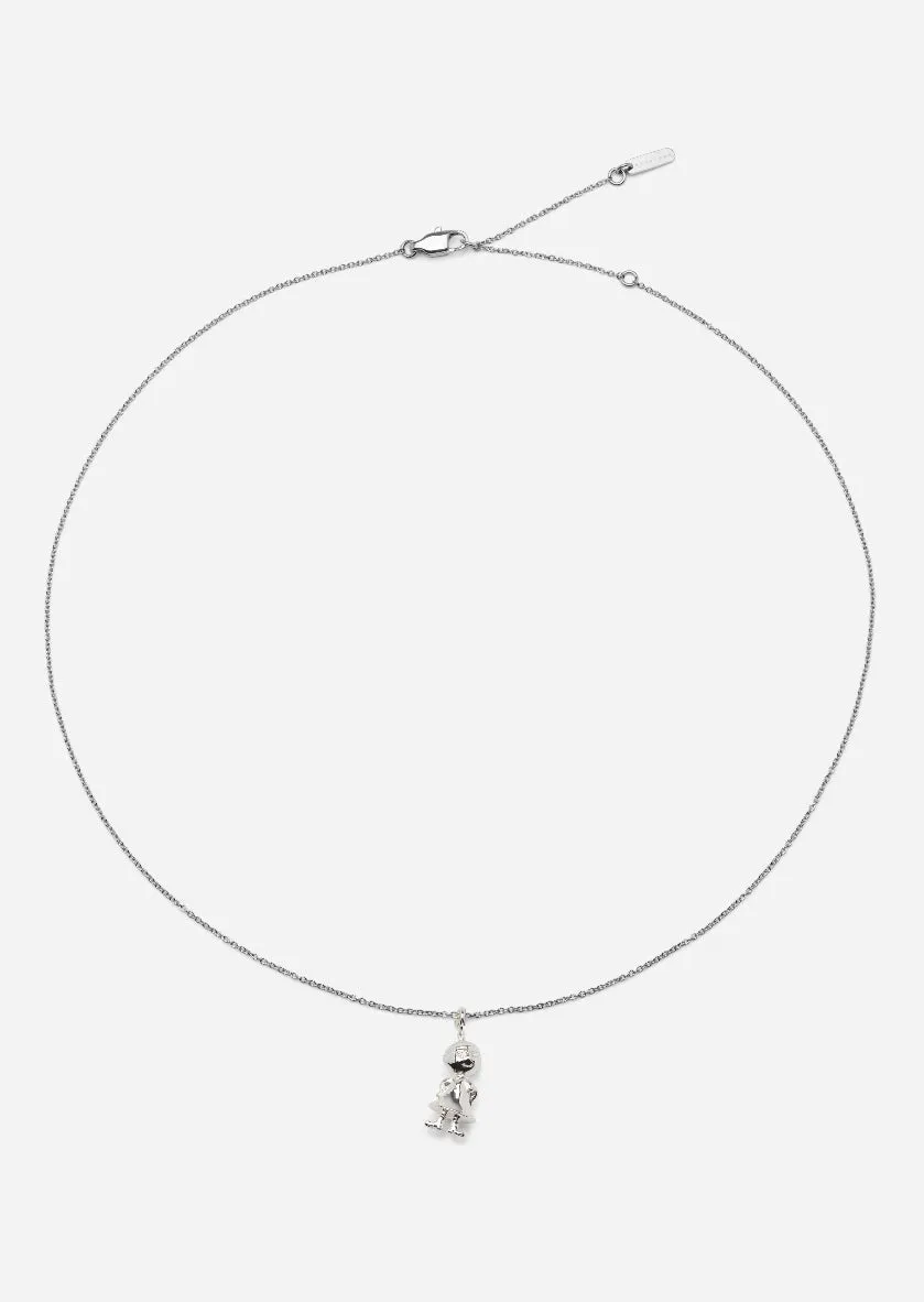 Moomin x Skultuna - Silver Plated - Lilla My Necklace sold by Skultuna product image thumbnail 3