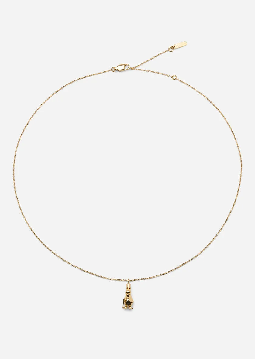 Moomin x Skultuna - Gold Plated - Muminpappa Necklace sold by Skultuna product image thumbnail 3