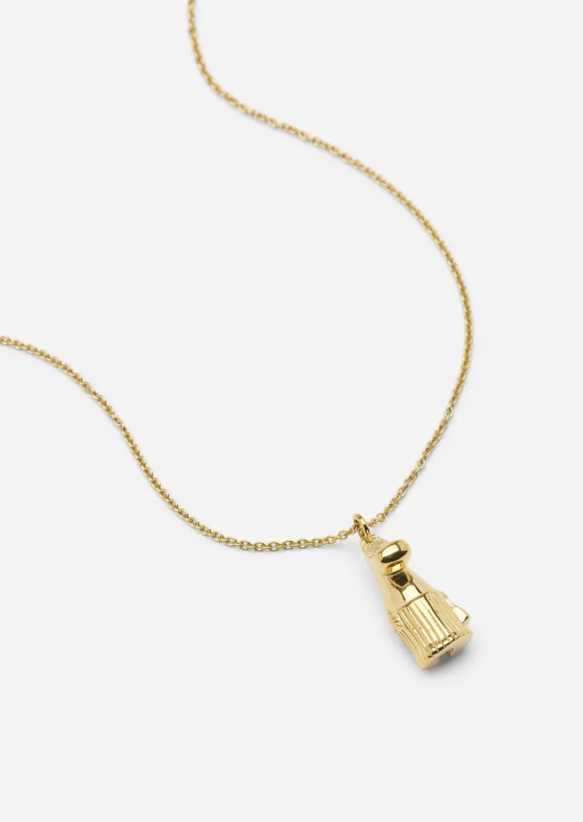 Moomin x Skultuna - Gold Plated - Muminmamma Necklace sold by Skultuna