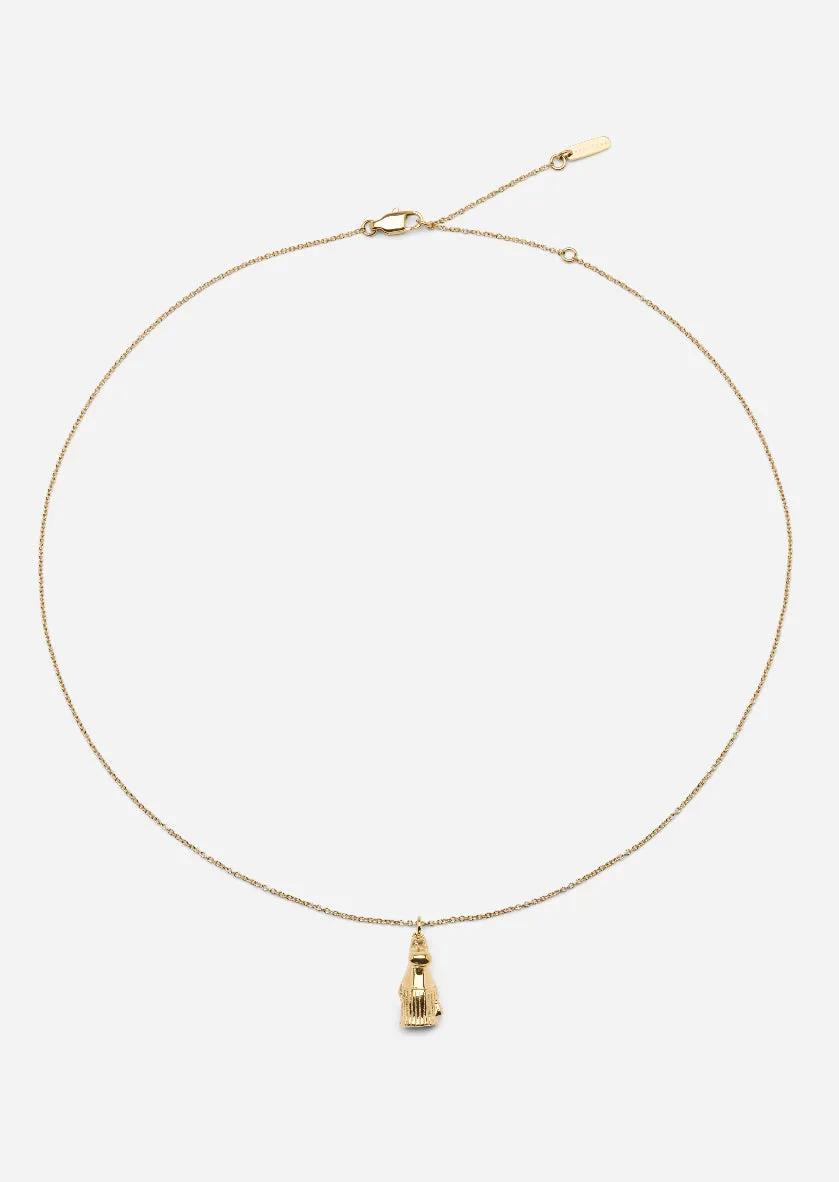 Moomin x Skultuna - Gold Plated - Muminmamma Necklace sold by Skultuna product image thumbnail 3