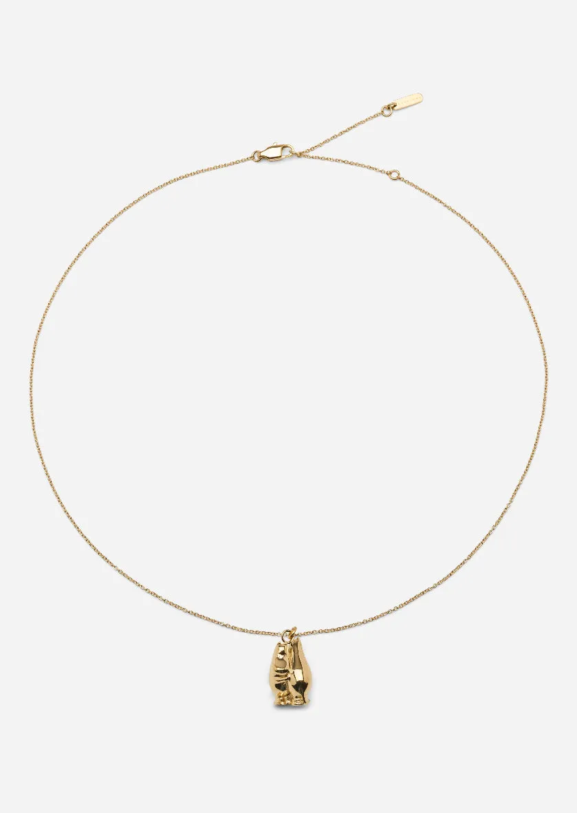 Moomin x Skultuna - Gold Plated - In Love Necklace sold by Skultuna product image thumbnail 3