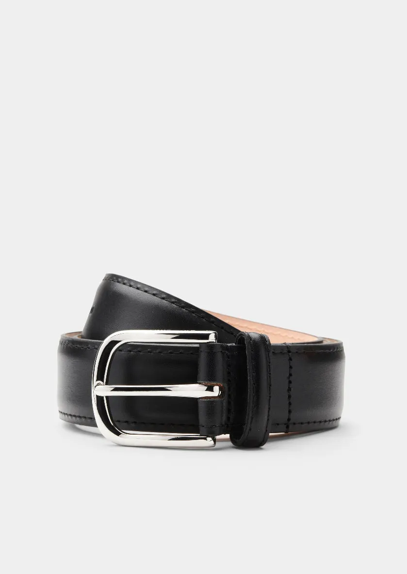 Skultuna Leather Belt - Black sold by Skultuna