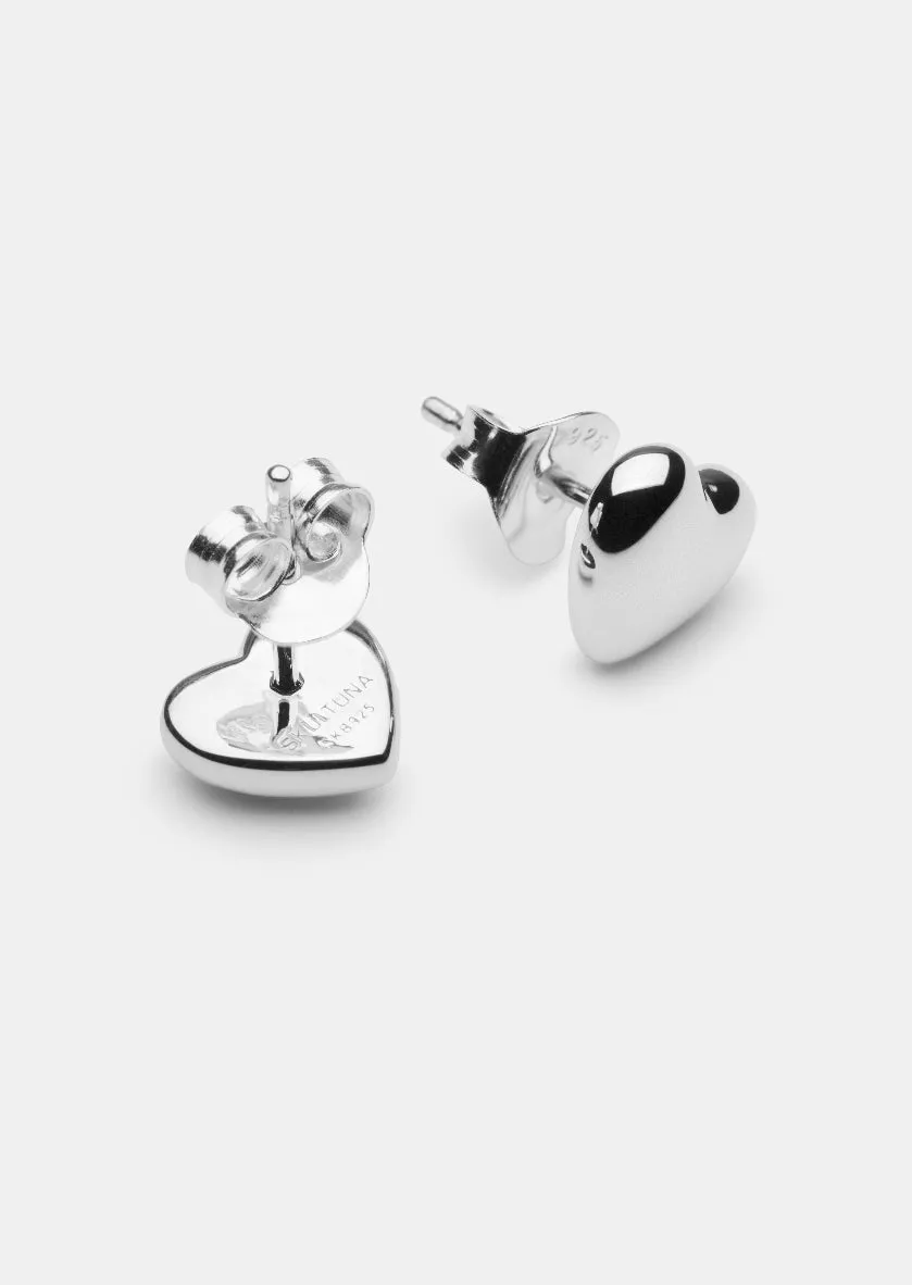 Heart Earrings – Sterling Silver sold by Skultuna product image thumbnail 2