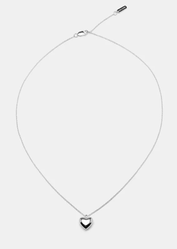 Heart Necklace – Sterling Silver made by Skultuna