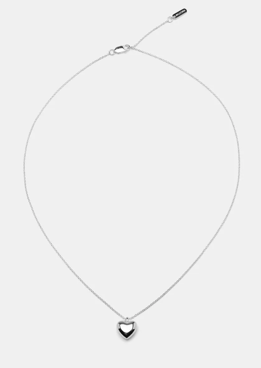 Heart Necklace – Sterling Silver sold by Skultuna