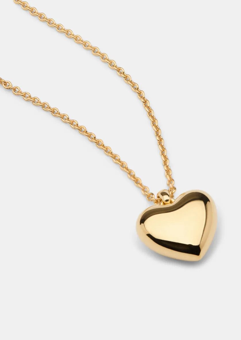 Heart Necklace – Gold Vermeil sold by Skultuna product image thumbnail 4