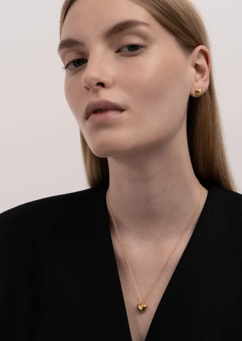 Heart Necklace – Gold Vermeil sold by Skultuna product image thumbnail 2