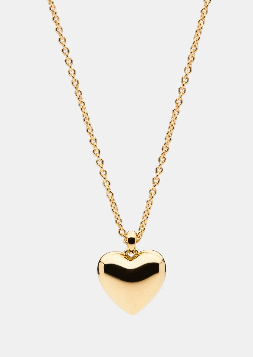 Heart Necklace – Gold Vermeil sold by Skultuna product image thumbnail 3