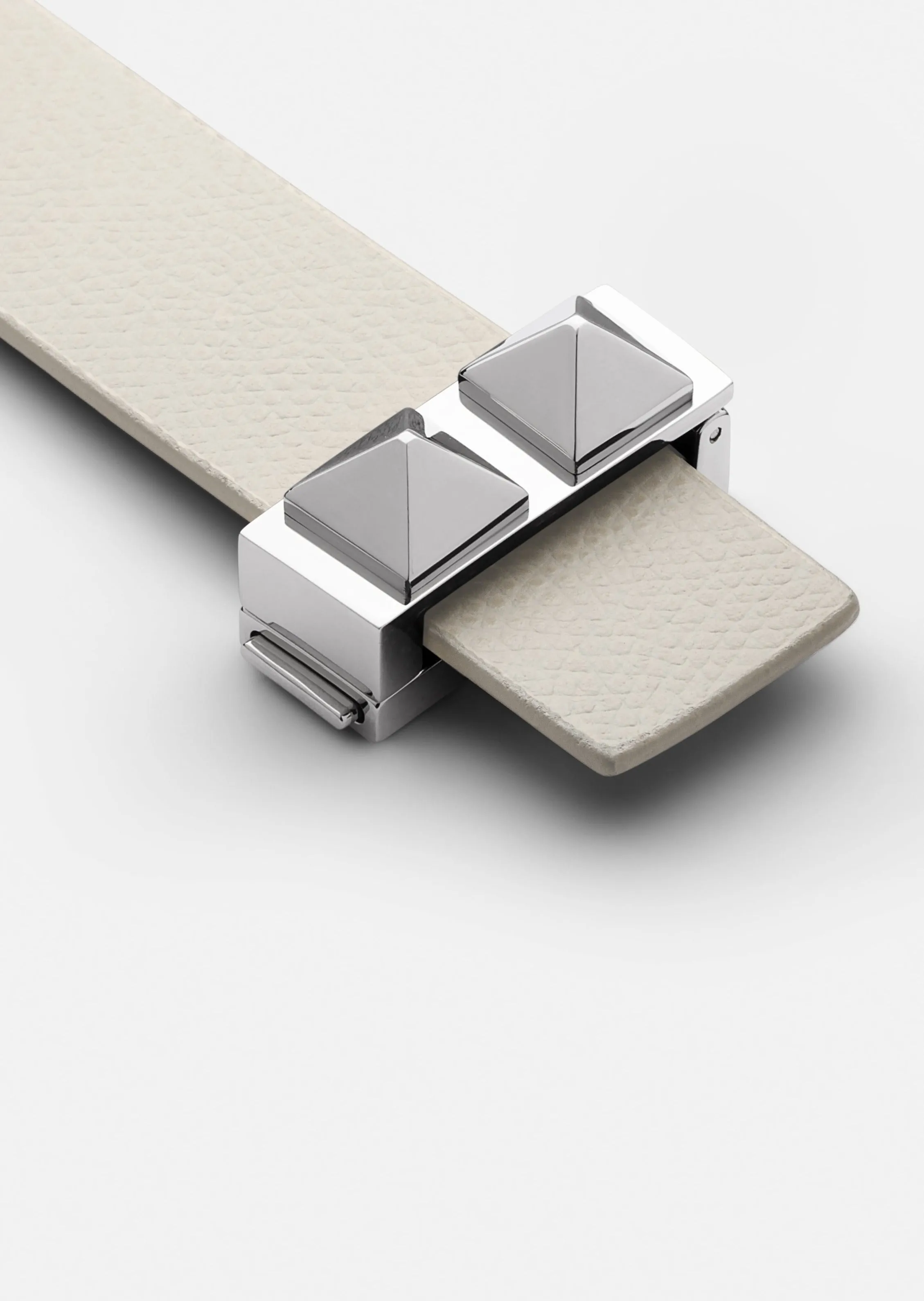 Clasp Rivets Bracelet Thin - Beige sold by Skultuna product image thumbnail 2