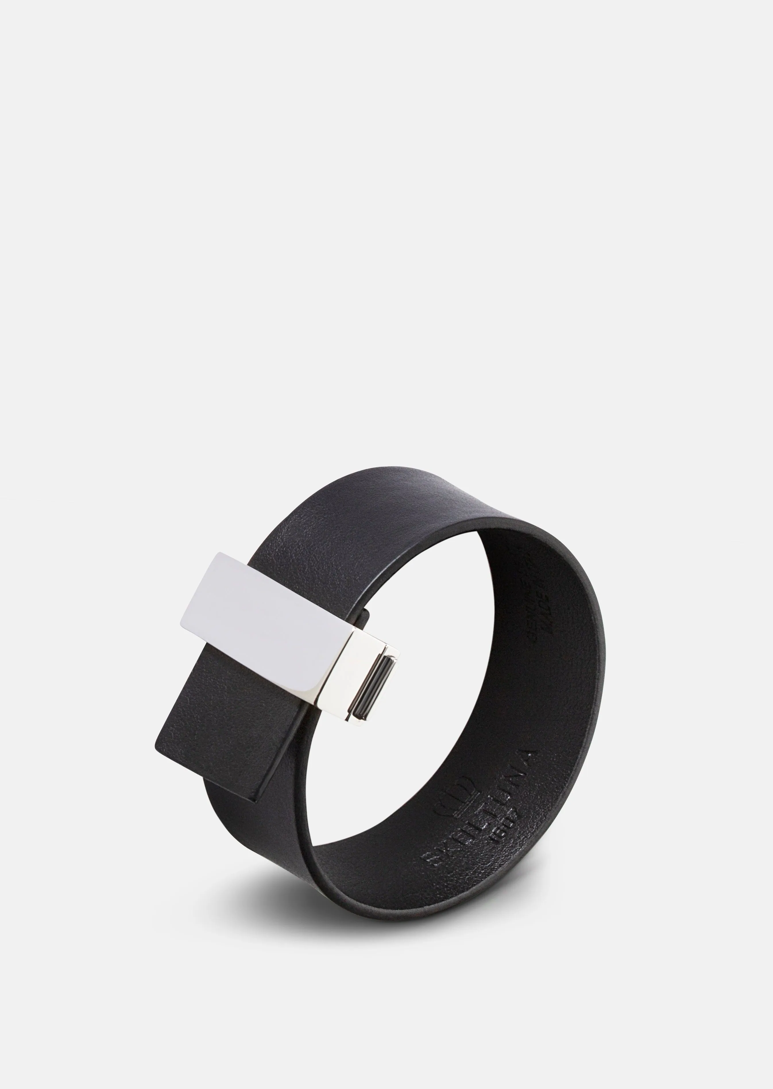 Clasp Bracelet Thin - Black sold by Skultuna