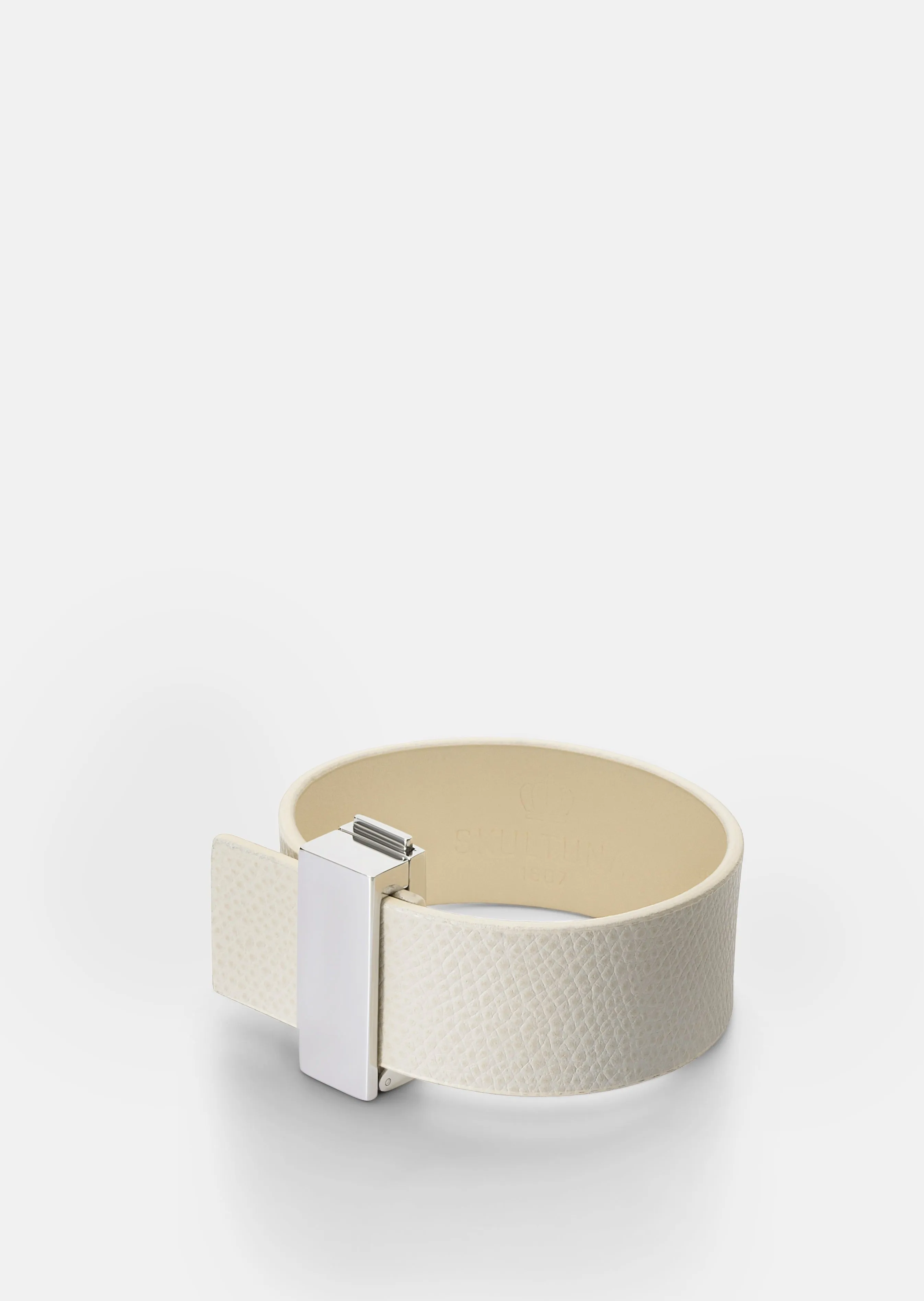 Clasp Bracelet Thin - Beige sold by Skultuna product image thumbnail 3