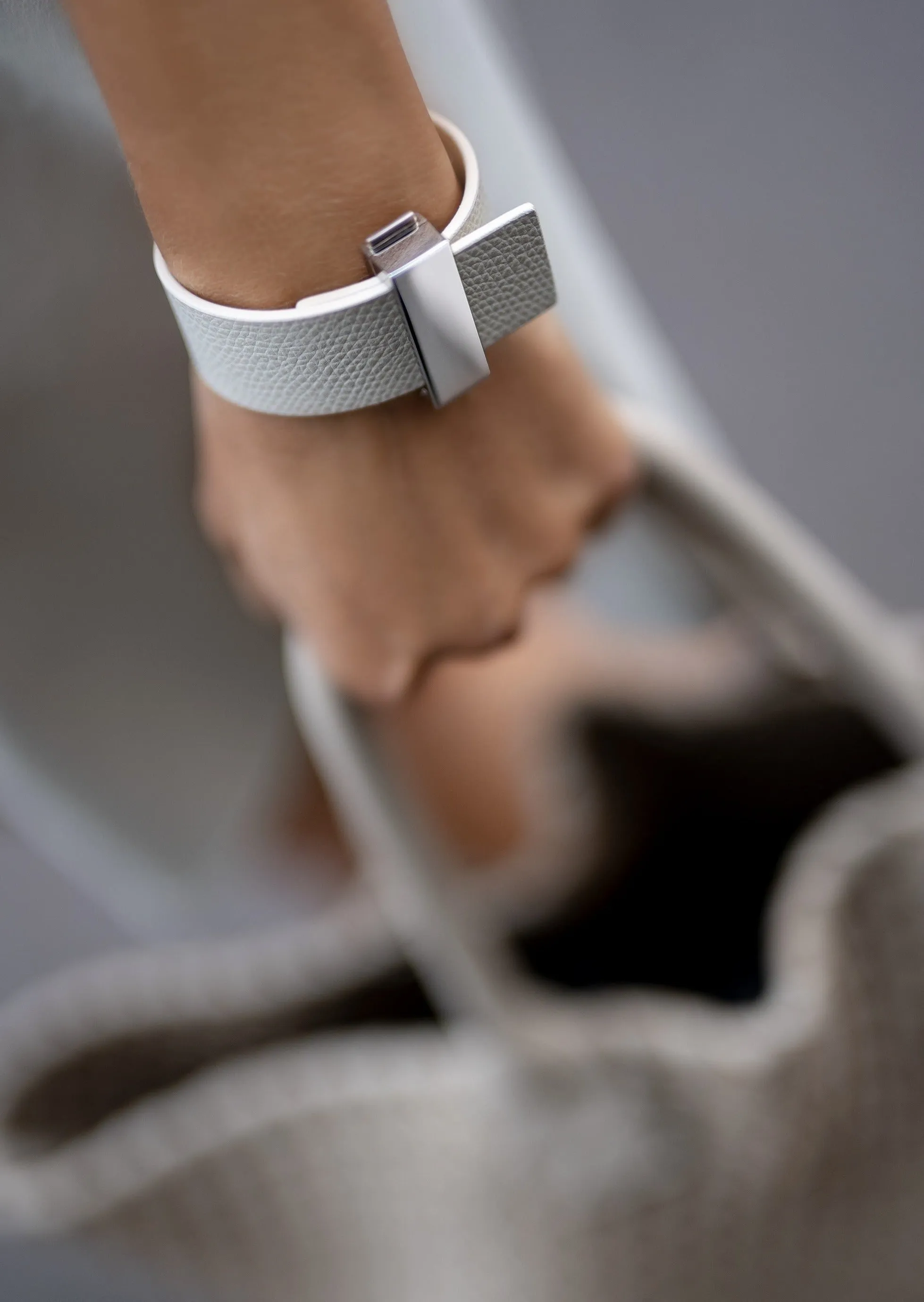 Clasp Bracelet Thin - Beige sold by Skultuna product image thumbnail 5