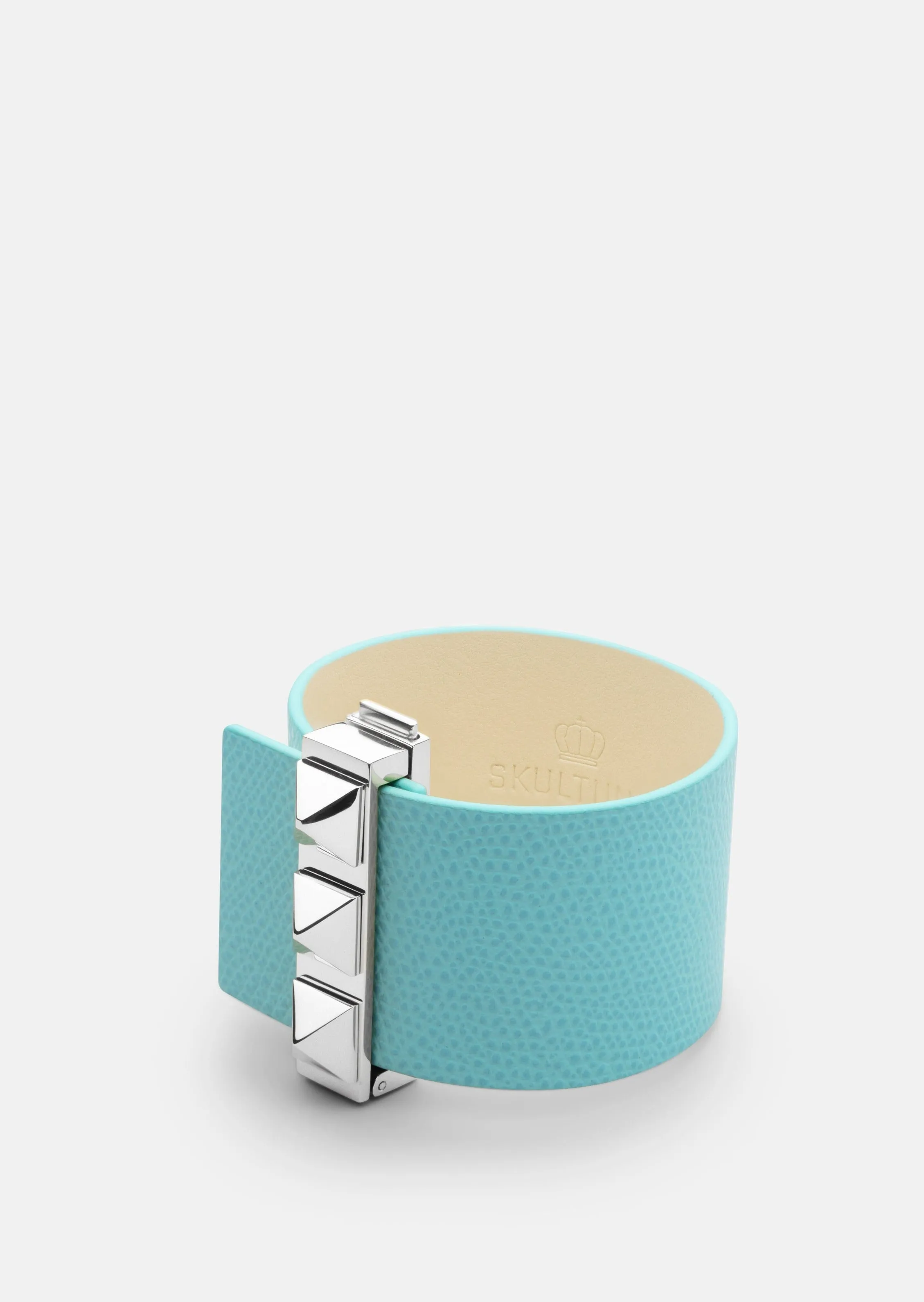 Clasp Rivets Bracelet - Eau de Nil sold by Skultuna product image thumbnail 3