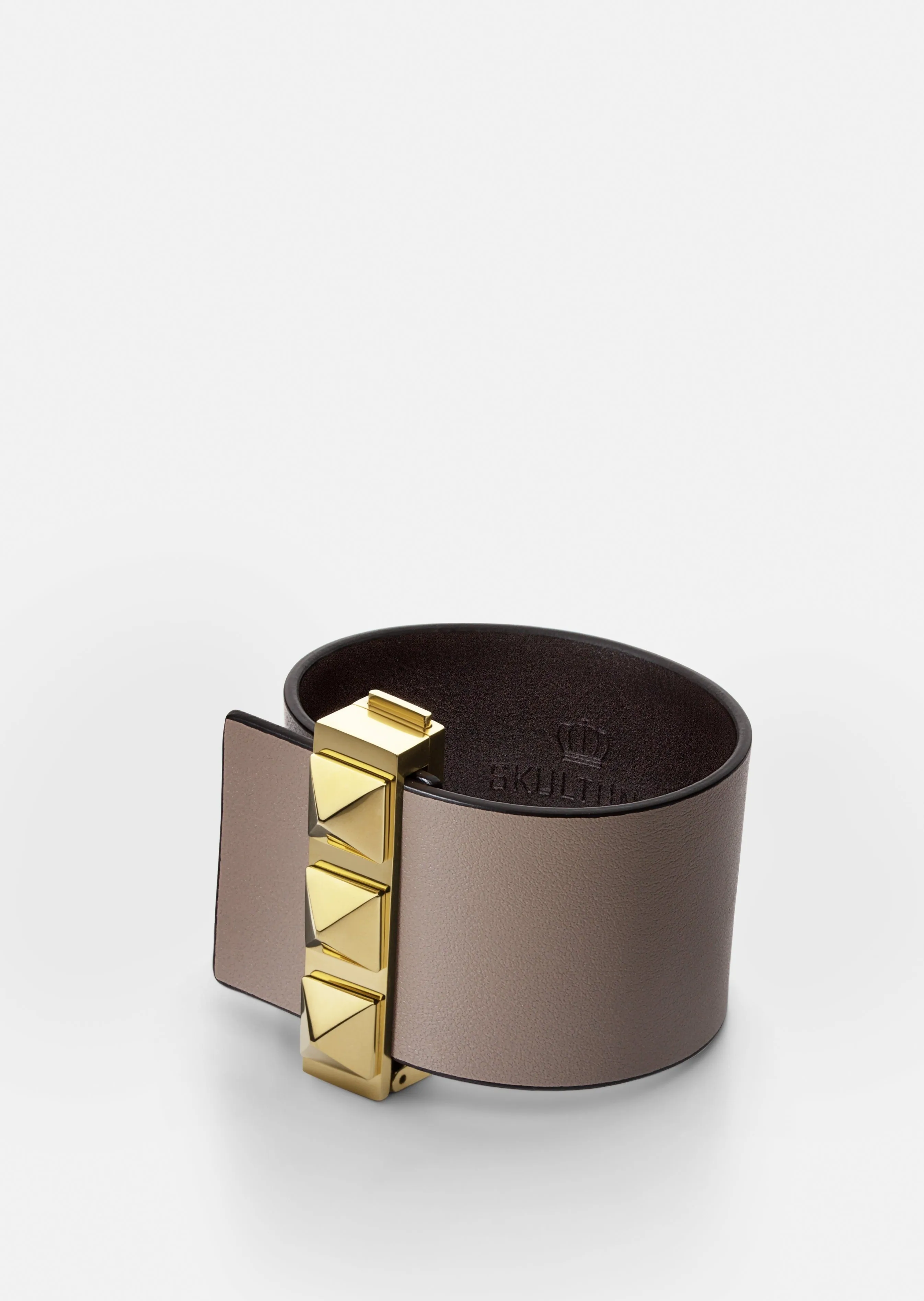 Clasp Rivets Bracelet - Grey sold by Skultuna product image thumbnail 3