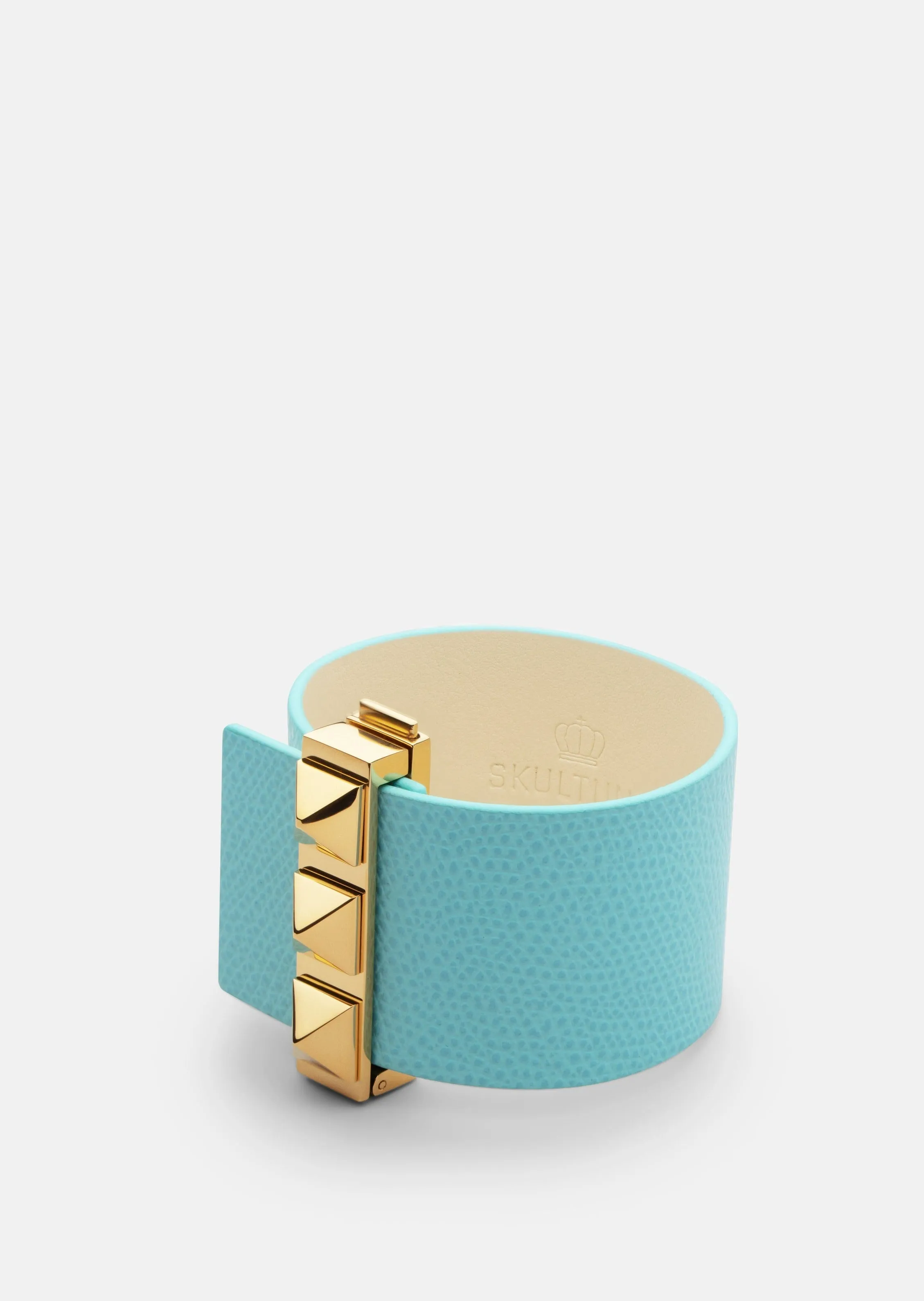 Clasp Rivets Bracelet - Eau de Nil sold by Skultuna product image thumbnail 3