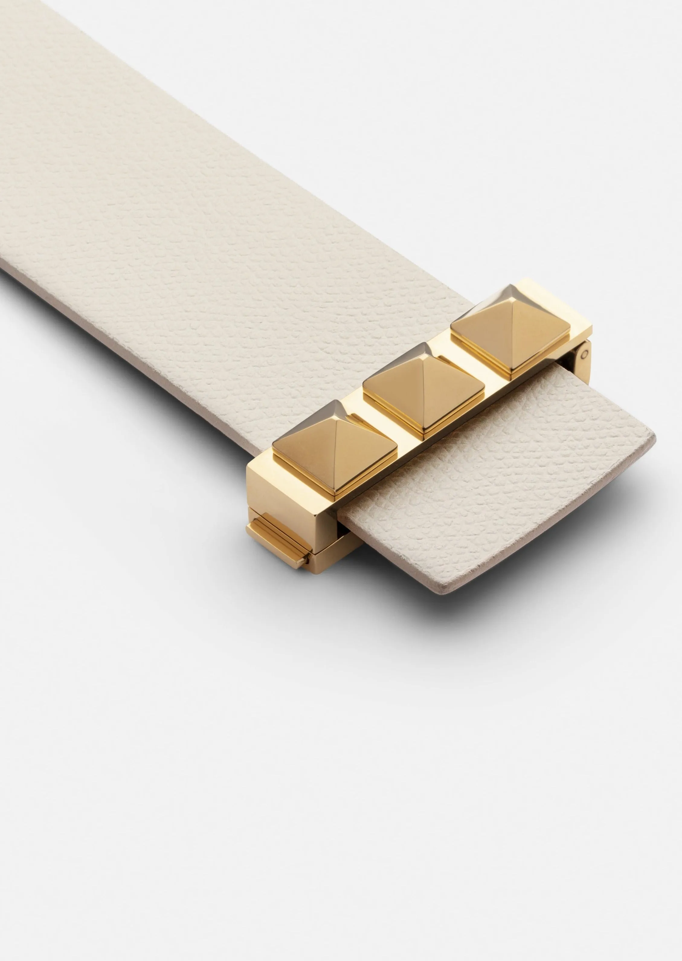 Clasp Rivets Bracelet - Beige sold by Skultuna product image thumbnail 2