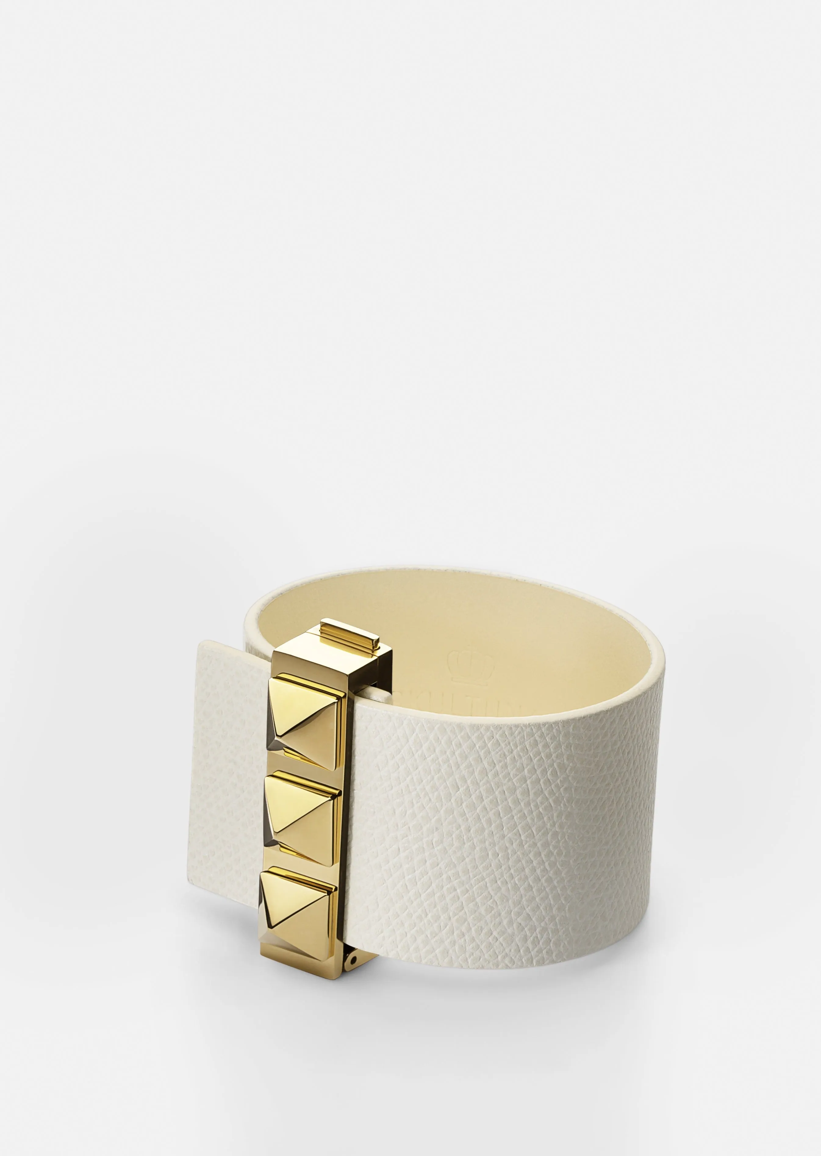 Clasp Rivets Bracelet - Beige sold by Skultuna product image thumbnail 3